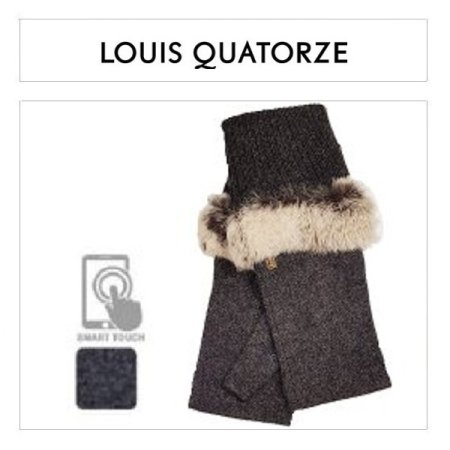 손목 퍼 워머 여성 장갑