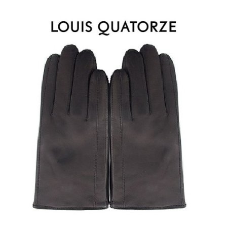 가죽 N 손등 트임 남 장갑