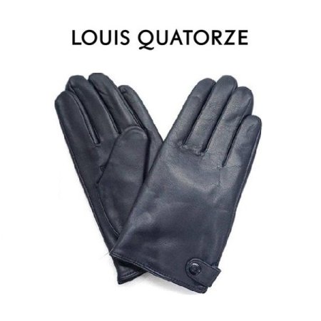 가죽 N 옆 도트 남 장갑