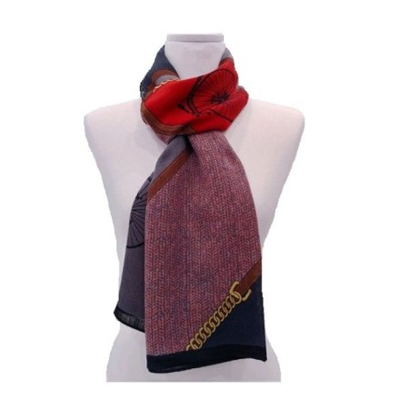 클래식 로제 롱스카프 3종