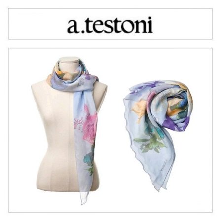 루나 플라 실크 스카프