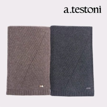 AT끼움 조직니트 캐시미어 머플러2종