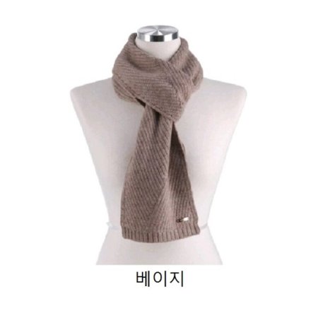AT끼움 조직니트 캐시미어 머플러2종