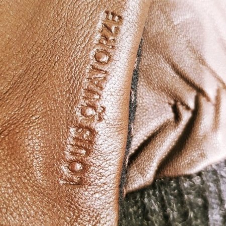 남가죽 N 포인트 스티치 장갑