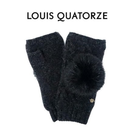 래빗 방울 니트 워머