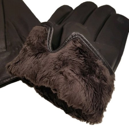 LQ손목 큐 장식 포인트 남가죽장갑