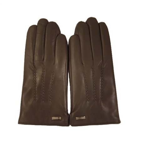 손등 지그재그 남가죽 장갑 2종