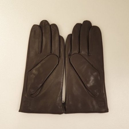 손등 지그재그 남가죽 장갑 2종