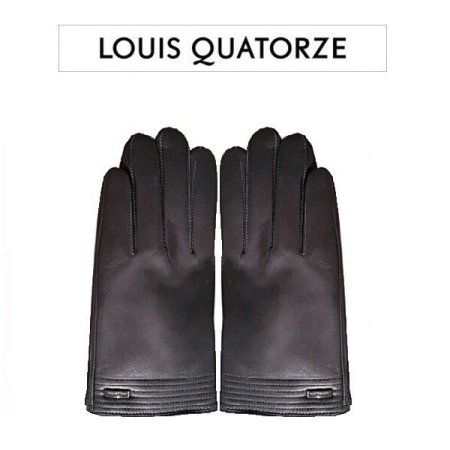 손등 퀼팅 남가죽 장갑 2종