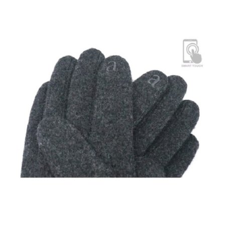 AT 두줄 스웨이드 남모직 장갑 3종