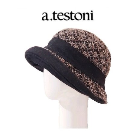 AT 블랙 스노우 여성 벙거지