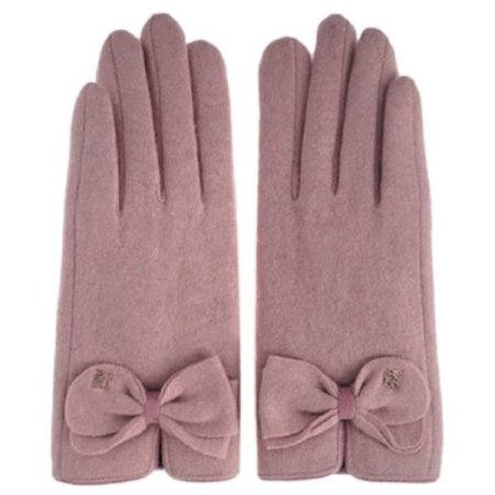 LQ 스페이드 딸랑이 모직 장갑 4종