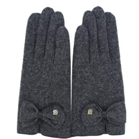 LQ 스페이드 딸랑이 모직 장갑 4종