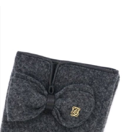 LQ 스페이드 딸랑이 모직 장갑 4종