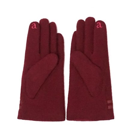 AT 두줄 스웨이드 여모직 장갑4종