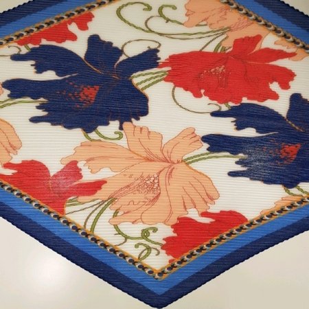 AT나인플라워 미니 주름스카프 3종