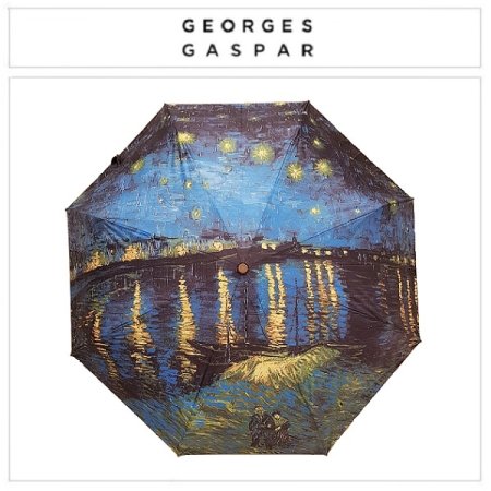 조지가스파반고흐론강의별이빛나는자동우산