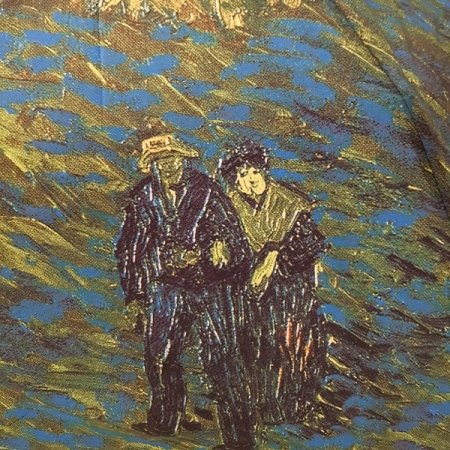 조지가스파반고흐론강의별이빛나는자동우산