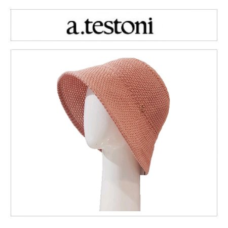 AT 꽈배기 라인 햇