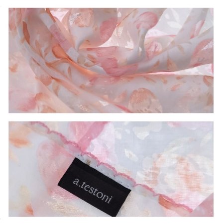 AT 메리 플라워 미니스카프 2종택1