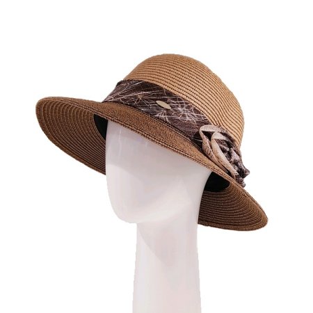 조지가스파 여성 꽃 비치 햇