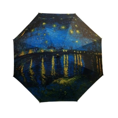 조지가스파반고흐론강의별이빛나는밤장우산