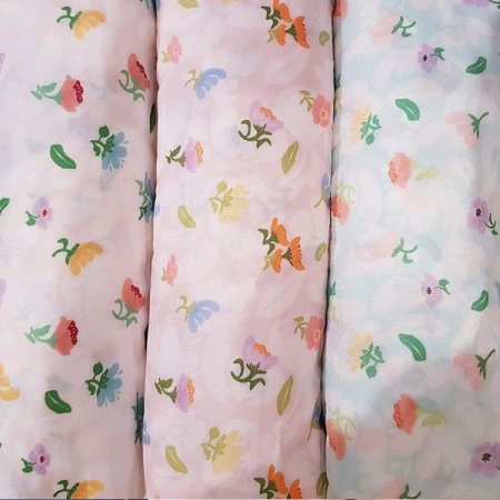 3단슬림미니플라워에코백암막코팅우양산3