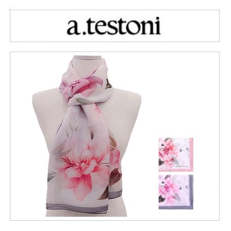 제니 플라워 실크 스카프 2종 택1