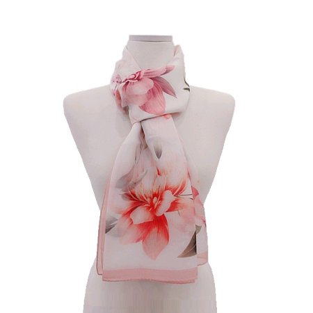 제니 플라워 실크 스카프 2종 택1