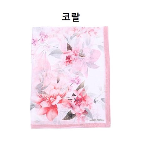 제니 플라워 실크 스카프 2종 택1