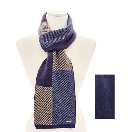 AT라니블럭 끼움니트 캐시 머플러2종