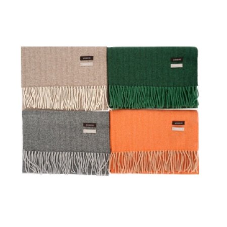 AT켄지 헤링본 캐시미어 머플러4종