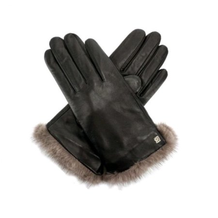 LQ 심플 밍크 여 가죽 장갑