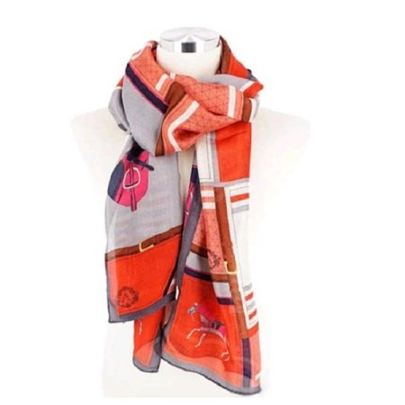 AT티아모던 실크 스카프 2color