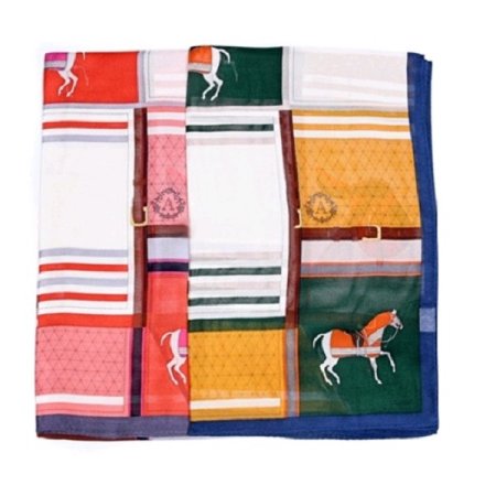 AT티아모던 실크 스카프 2color