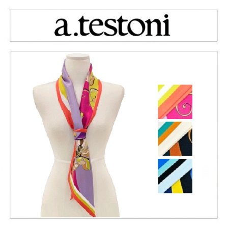 AT 델라 플라워 방도 스카프 3종