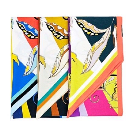 AT 델라 플라워 방도 스카프 3종