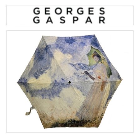 조지가스파양산을든여인초경량카본우양산