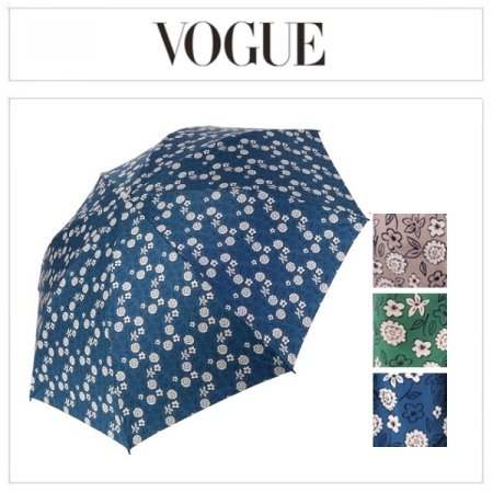 보그 드로잉 플라워 암막코팅양산 3종