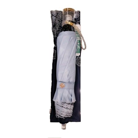 LQ 반짝이 꽃 코팅 양산