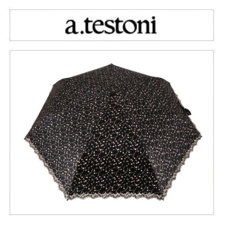 AT 3단 슬림 코지 잔꽃코팅 우양산