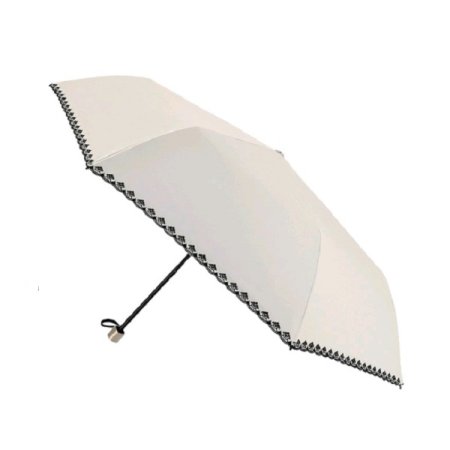 초경량카본3단슬림물결자수암막코팅우양산