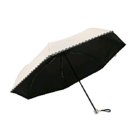 초경량카본3단슬림물결자수암막코팅우양산