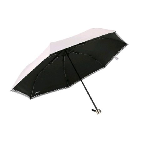 초경량카본3단슬림물결자수암막코팅우양산