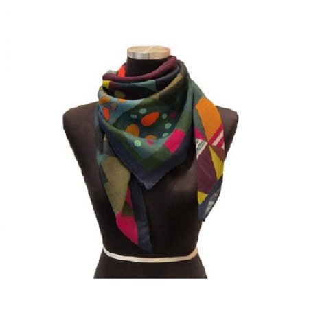 빅스 블럭 모 정사각 스카프 2종택1