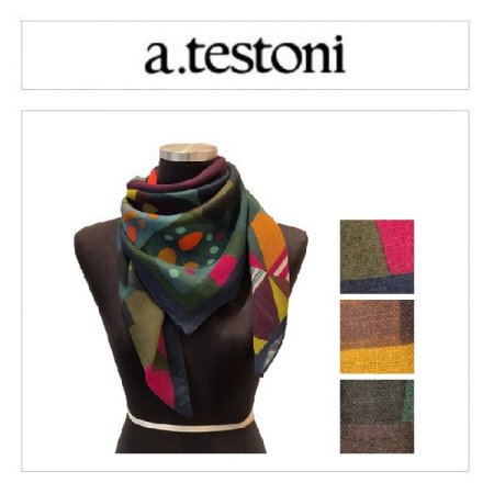 빅스 블럭 모 정사각 스카프 2종택1