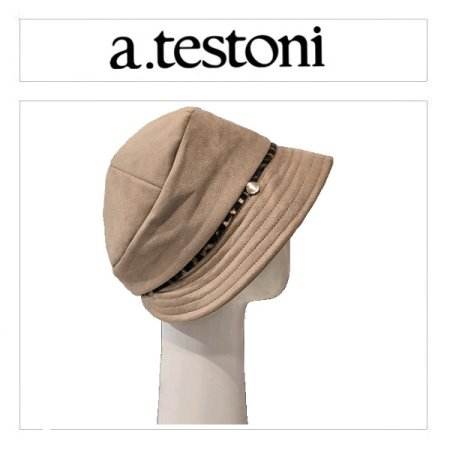 라인 호피 버킷 햇