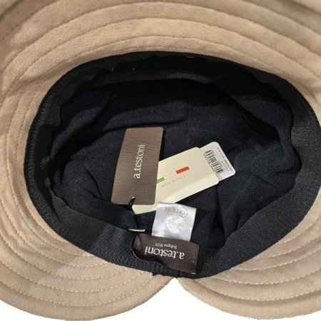 라인 호피 버킷 햇