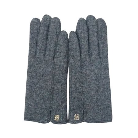 LQ핀턱 로고 여 모직 장갑 6종택1
