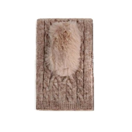 페이크 꽈베기 니트 머플러